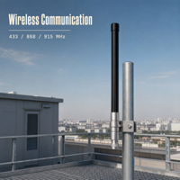 Antena Fiberglass 4G 5G Luar Ruangan Omnidirectional untuk Peralatan Jaringan Nirkabel LTE