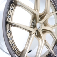 Nouvelles jantes en alliage d'aluminium forgé sur mesure à 5 branches, 18-22 pouces, 20 mm de profondeur, pour Mercedes //Tesla Model 3/Y/Range