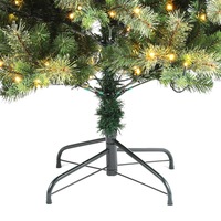 Luxuriöser Großhandel Hochwertiger Fabrik-Weihnachtsbaum 210cm Modern Künstlicher Weihnachtsbaum PE CE ROHS Standard 3000 LED-Lichter Personalisiert