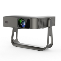 Projecteur intelligent domestique portable mini Android 13.0 avec écran LCD de 3 pouces, Full HD 1080p, ultra-fin, mise au point automatique et correction trapézoïdale