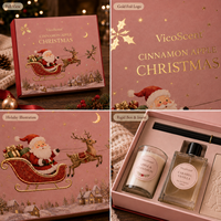 Coffret de Parfum Festif Pomme Rose Tonka Marque Blanche 100ml EDP pour Femme, Emballage Cadeau, Fabricant pour Marques de Parfums en Ligne