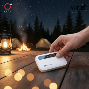 Router WiFi de Doble Banda 4G LTE MF985, Batería de 3000 mAh, Tarjeta SIM, WiFi6 Cat4 2.4G, Móvil para Exteriores, WEP, Firewall y Función QoS, 4G Inalámbrico - Product Image 1