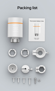 <span class=keywords><strong>TUYA</strong></span> TRV Zigbee vanne de radiateur thermostatique TRVZB contrôle intelligent de la température pour un usage domestique fonctionne Alexa Google Smartthings - Product Image 6