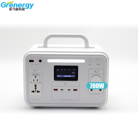 Générateur solaire 600W 1200w batterie au lithium hors réseau mini station d'alimentation de camping système d'énergie solaire