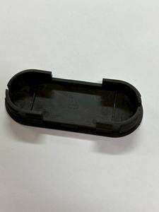 Tapones elípticos de plástico OEM ODM de alta durabilidad 97*40*15 PE PP negros para patas de muebles - Product Image 3