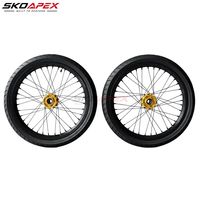 Nouveau style 2026 : Kit de roues Supermoto 17 pouces pour Sur-Ron LBX Street Motard – Accessoires et pièces de mise à niveau pour moto