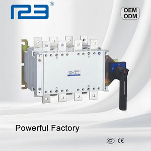 Disjoncteur de rupture de charge MTS/Transfert Commutateur de transfert de générateur à changement manuel Socomec - Product Image 1