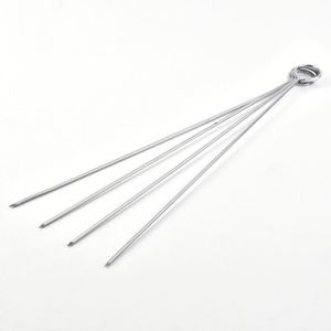 Ensemble d'ustensiles de barbecue personnalisés en acier inoxydable avec sac de transport - Kit d'accessoires de barbecue professionnels - Product Image 3