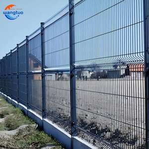 Clôture 3D en fil de fer galvanisé et recouvert de PVC, panneau de clôture en treillis métallique courbé pour jardin extérieur, conception soudée, portails de clôture - Product Image 6