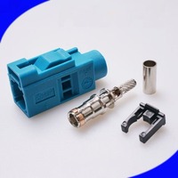 Conector FAKRA B C D EFGIMZ SMB Automotriz de 50 ohmios con Cables RG174 y RG316, Función de Inserción Anti-inversa