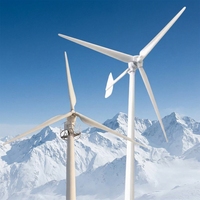 Éolienne à axe horizontal haute efficacité à faible vitesse de démarrage 50 kW, générateur 380 V, diamètre du rotor 12,6 m