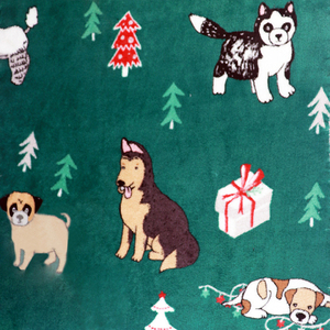 <span class=keywords><strong>Tela</strong></span> de Franela 100% Poliéster Estampada con Patrón de Dibujos Animados, Terciopelo Coral de <span class=keywords><strong>Doble</strong></span> Cara, para Manualidades Navideñas, Ropa para Mascotas y Muñecas, Peso Medio - Product Image 4