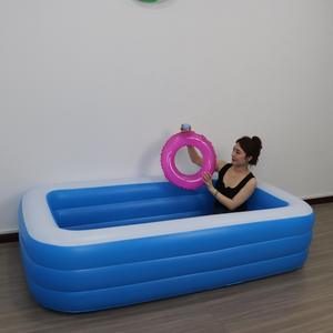 <span class=keywords><strong>Piscina</strong></span> <span class=keywords><strong>Inflable</strong></span> Familiar de 210 cm, Venta al por Mayor de Fábrica, <span class=keywords><strong>Piscina</strong></span> <span class=keywords><strong>Rectangular</strong></span> Profunda de Múltiples Tamaños, Fácil de Instalar - Product Image 1