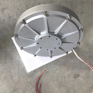 เครื่องกำเนิดไฟฟ้าแม่เหล็กแบบแกนหมุน SMARAAD 2kw 500RPM 3 เฟส สำหรับพลังงานลม ความเร็วรอบต่ำ PMG260 เครื่องกำเนิดไฟฟ้าพลังงานลม 2kw ความเร็วรอบต่ำ - Product Image 3