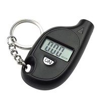 Mini manomètre numérique LCD pour pneus, porte-clés, 2-150 PSI, testeur de pression des pneus de voiture, outil pour voiture, moto