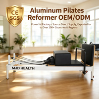 Máquina de Pilates de Aleación de Aluminio de Construcción Duradera, Equipo de Gimnasio Comercial de Alta Resistencia, Máquina de Yoga y Pilates Ecológica