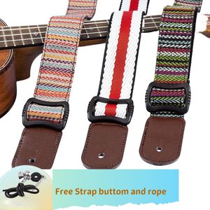 Customized Logo Crossbody Shoulder Ukulele Guitar <strong>Strap</strong> with Tail Spike Stringed Instruments Accessories for Ukulele - Product Image 6