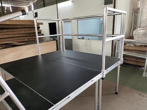 Aluminum wedding <b>stage</b> <b>platform</b> walk away height adjustable <b>stage</b> - Product Image 4