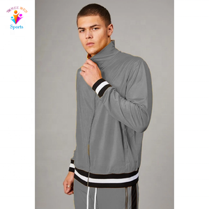 Combinaison de jogging deux pièces à col rond et fermeture éclair avec logo personnalisé pour hommes, hiver, ensembles de piste Technics imprimés écologiques, grande taille XL - Product Image 3