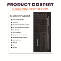 Mini tournevis de précision portable rechargeable pour le démontage et l'entretien à domicile, ensemble de tournevis électriques à couple magnétique