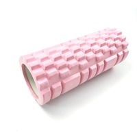 Rouleau de yoga haute densité personnalisé, rouleau creux en mousse EVA pour Pilates, ensemble de rouleaux de massage pour les muscles du dos