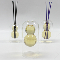 Bouteille de Diffuseur à Bâtonnets en Verre Dépoli Vide, 50ml, 100ml, 200ml, pour Parfum de Luxe Décoratif, Liquide Aromatique – Vente en Gros Usine