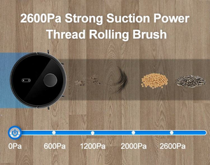 Aspiradora Robótica Inteligente Automática <span class=keywords><strong>IMASS</strong></span> con Filtro HEPA, Limpieza en Seco/Húmedo, Uso Doméstico y Hotelero, Enchufe Europeo, Motor sin Escobillas de Alta Succión - Product Image 3