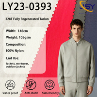 Neue Stylische Wasserdichte Jacke aus 228T Taslan-Nylon mit Beschichtung (105 GSM); Geeignet für Jacken und Outdoor-Oberbekleidung.