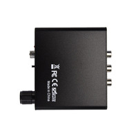 Convertidor analógico digital, amplificador de auriculares, decodificador, Toslink, soporte Coaxial, chaqueta de PVC, HDMI, PC, portátil, DVD, altavoz de 1080p