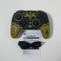 Manette de Jeu Sans Fil Pro avec Gyroscope 6 Axes pour Nintendo Switch Pro, Contrôleur de Jeu Joysticks