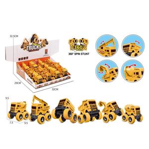 Vente en gros de véhicules d'ingénierie à simulation inertielle, ensembles de véhicules de pompiers et militaires, voitures de cascadeurs tout-terrain pour garçons - Product Image 1