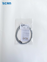 SCAN M8Cylindrical 1mm NPN Normal Tertutup 10-30V DC 2kHz IP67 Sensor Proximitas Logam Induktif Terlindung