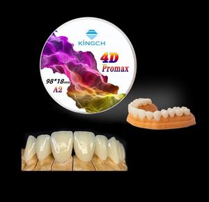 <span class=keywords><strong>Prix</strong></span> de fabrication Kingch, céramique dentaire en <span class=keywords><strong>zircone</strong></span> 4D Promax, plaquettes multicouches - Product Image 2