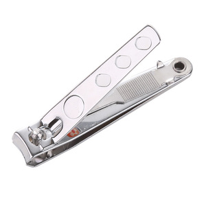Portable Stainless Steel Nail Clippers 15Mm Jaw Flat Shape For Finger Nail Care Tools Home Use Patterned Design A1031 - Product Image 2