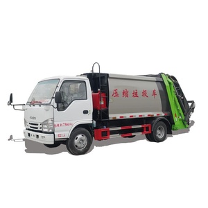 รถบรรทุกขยะ Isuzu 4-6CBM 4X2เอลฟ์ประสิทธิภาพสูงสำหรับการจัดการขยะเชิงพาณิชย์และโครงการรีไซเคิล - Product Image 1