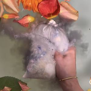 Sacos de Chá de Sal de Banho de Qualidade Premium, Ideais para Uso em Spa de Hotel, Esfoliante Portátil com Ingredientes Naturais - Product Image 1