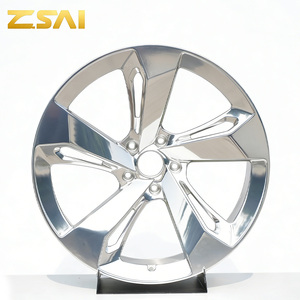 Nouvelles jantes en alliage forgé Flow 5x112 17 18 19 pouces 8J concaves pour Audi B8 <span class=keywords><strong>B9</strong></span> A4 A5 A6 A7 A8 Q5 - Finition argent - Product Image 1