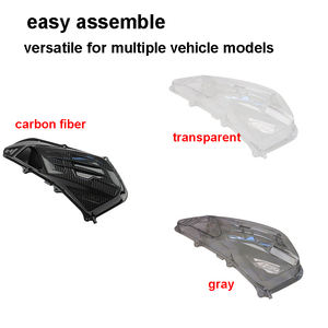 Coperchio del filtro dell'aria modificato per moto ADV160 protezione del filtro dell'aria in carbonio per <span class=keywords><strong>Honda</strong></span> ADV 160 2021-2024 <span class=keywords><strong>PCX</strong></span> 160 copertura decorativa - Product Image 5
