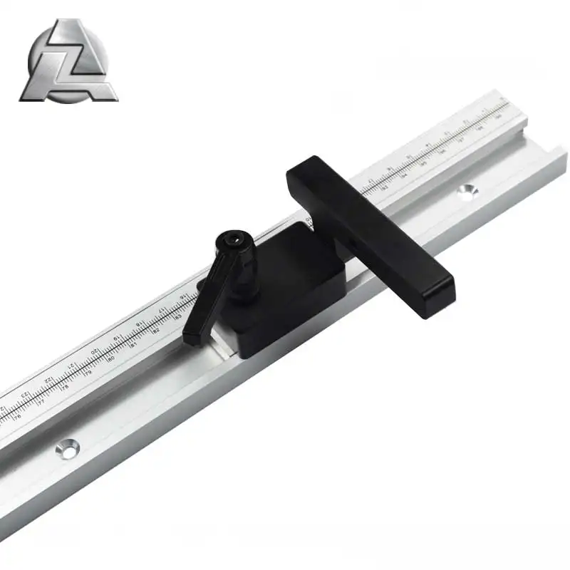 45 type scale aluminum miter t track use for woodworking DIY saw fence