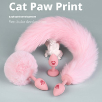 Jouets sexuels pour femmes : Queue de renard pour cosplay, Queue de renard, Plug anal en silicone à griffes de chat, Jouets sexuels SM, Jouets pour adultes, Conception détachable