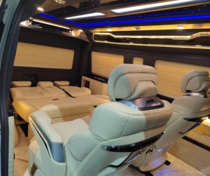 Nuevos Asientos de Cuero Eléctricos Reclinables VIP de Lujo para Automóvil, con Pantalla Táctil, Carga Inalámbrica, para Vellfire, para Modificación - Product Image 3