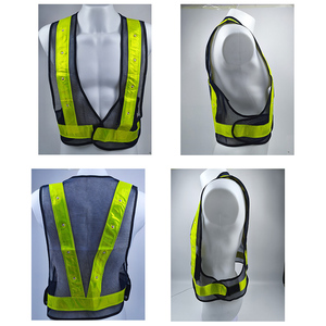 Vélo adulte Sport travail gilets de sécurité Signal lumineux haute visibilité course réfléchissant <span class=keywords><strong>clignotant</strong></span> LED <span class=keywords><strong>gilet</strong></span> d'avertissement de sécurité - Product Image 3
