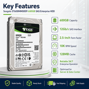 Disque dur SAS SFF Seagate ST600MM0009 600 Go 10K tr/min avec tampon de 128 Mo pour performances d'entreprise - Product Image 3