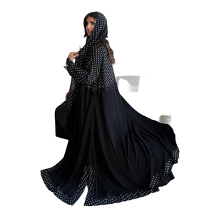 Personalización de Fábrica, Personalización de Logotipo, OEM, ODM, Abaya Árabe Saudí, Ropa Islámica Modesta para Mujer, Túnica Maxi Musulmana de Moda - Product Image 1