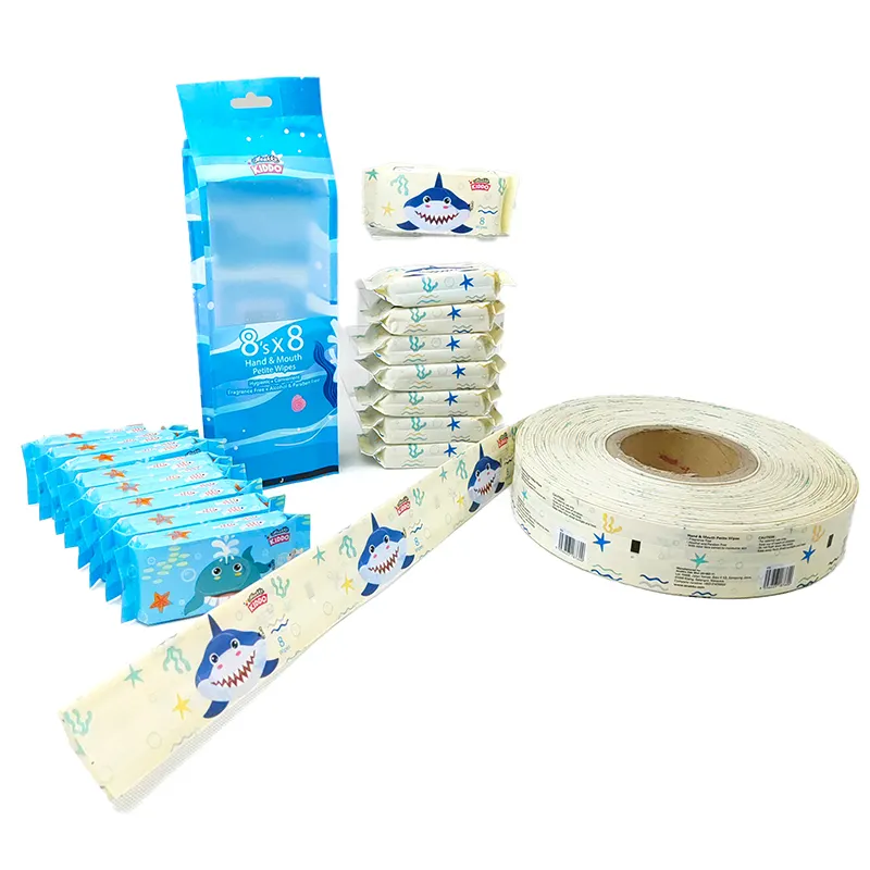 Настраиваемые мини-салфетки для влажных салфеток, небольшой пластиковый упаковочный пакет, переносной, 8 шт., переносные детские бумажные полотенца для чистки рук