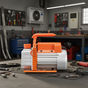 Pompe à vide rotative à une seule étape 3,5 CFM 1/4 HP pour systèmes CVC, maintenance de climatisation automobile R134a R22 R410a - Product Image 2