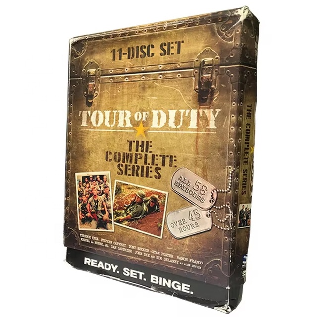 DVD BOXED SETS MOVIES TV Show Films Disk Duplication Printing Factory Cartoon Drama TOUR of DUTY 11DVD Ebay Shopify Wholesale