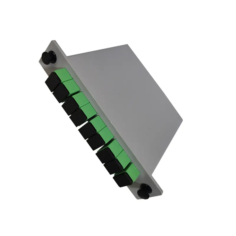 Optische Splitter Box Sc/Apc Plug-In Fiber Optische Splitter 1X8 1*8 Plc Splitter Cassete Module Box