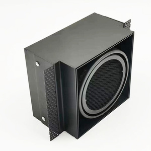 Современный дизайн, алюминиевый сплав, светодиодный светильник черного цвета с одной головкой <span class=keywords><strong>Ar111</strong></span> Cob-решетка, точечная лампа, квадратная, без обрезки для гостиной - Product Image 3