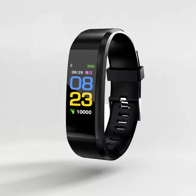 Hot Verkopen 115Plus Smart Armband Hartslag Bloeddruk Smart Band Fitness Tracker Smartband Blue Tooth Polsbandje Slimme Horloge